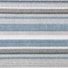 100-Percent Cotton Blue White Grey Nautical Stripes 4 Piece Daybed Cover Set