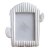 White Cactus 3x5 Resin Picture Frame Baby Nursery Decor Photo Frame Tabletop Display Baby Shower Gift