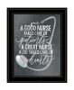 "A Nurse's Heart" by House Fenway, Ready to Hang Framed Print, Black Frame