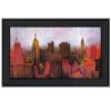 "NYC Skyline" by Cloverfield & Co, Ready to Hang Framed Print, Black Frame