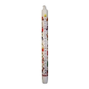 Alexander Taron 12" White and Red Christmas Advent Candle 34777296