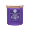 DW Home Richly Scented Candles LG Double Wick, 56 Hr - Lavender Chamomile | Rose Gold