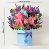 1pc Holiday Pop-Up Flower Bouquet; Paper Flower Bouquet