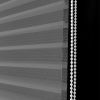 WELLSOURCE No Drill 2"Shangri-la Shades Tension Inside Mount Expansion Window Blind,Custom Size